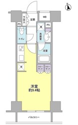 新宿御苑前駅 徒歩2分 7階の物件間取画像